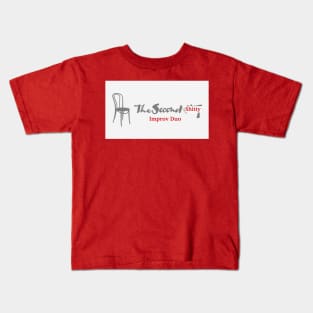 Second $h!tty Improv Duo Design Kids T-Shirt
